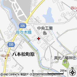 広島県東広島市八本松町原10527周辺の地図