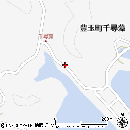 長崎県対馬市豊玉町千尋藻238周辺の地図