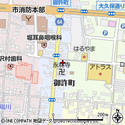 〒758-0042 山口県萩市御許町の地図