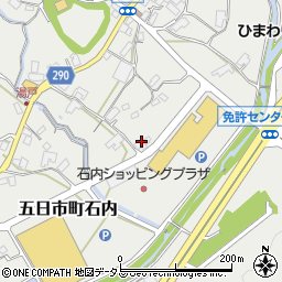 広島県広島市佐伯区五日市町大字石内6747周辺の地図