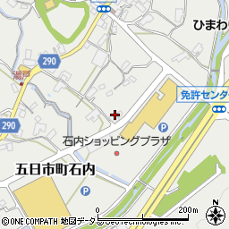 広島県広島市佐伯区五日市町大字石内6747-2周辺の地図