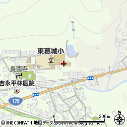 岸和田市立東葛城小学校周辺の地図