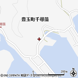 長崎県対馬市豊玉町千尋藻256周辺の地図