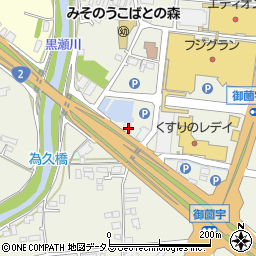 広島県東広島市西条町御薗宇4331周辺の地図