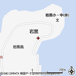 香川県坂出市岩黒182周辺の地図
