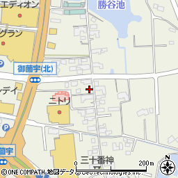 広島県東広島市西条町御薗宇4642周辺の地図