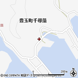 長崎県対馬市豊玉町千尋藻257周辺の地図