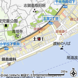 尾道本町センター　商店街振興組合周辺の地図