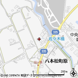 広島県東広島市八本松町原943周辺の地図