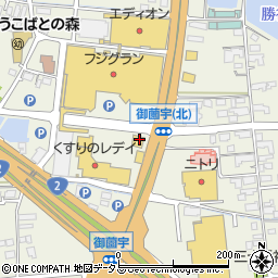 メガネのタナカフジグラン東広島店周辺の地図