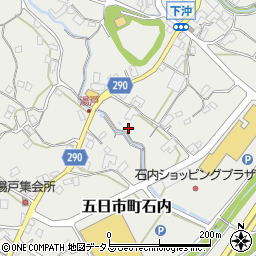 広島県広島市佐伯区五日市町大字石内6767-2周辺の地図