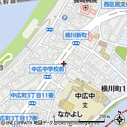 広島一漢 広島西店周辺の地図