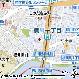 訪問看護ステーション　デューン広島西周辺の地図