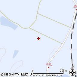 山口県山口市阿東徳佐中平丸周辺の地図