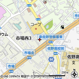 河童ラーメン本舗 泉佐野店周辺の地図