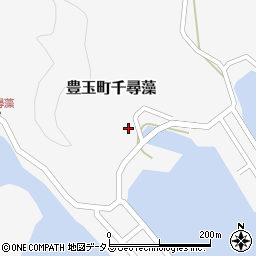 長崎県対馬市豊玉町千尋藻262周辺の地図