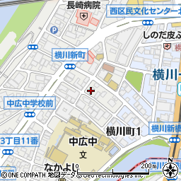 あいリハ訪問看護広島西周辺の地図