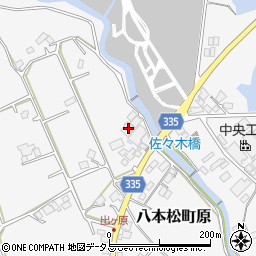 広島県東広島市八本松町原10630周辺の地図