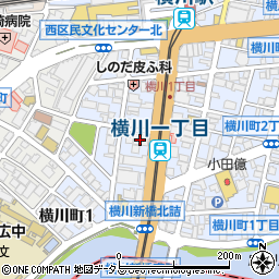 ミサワホーム中国株式会社　広島支店営業部周辺の地図