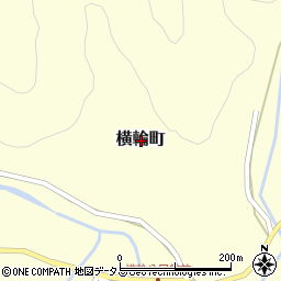 三重県伊勢市横輪町周辺の地図