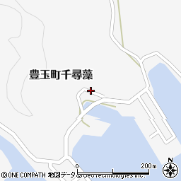 長崎県対馬市豊玉町千尋藻628周辺の地図