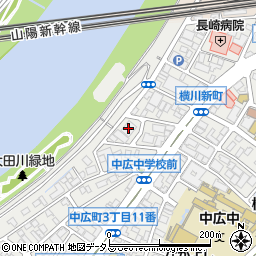 横川ポンプ場周辺の地図