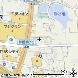 広島県東広島市西条町御薗宇4376周辺の地図