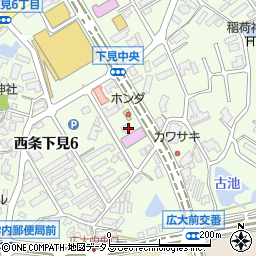 広島銀行西条南支店周辺の地図