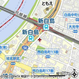 天野医院周辺の地図
