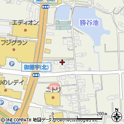 広島県東広島市西条町御薗宇4632周辺の地図