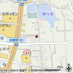 広島県東広島市西条町御薗宇4631周辺の地図