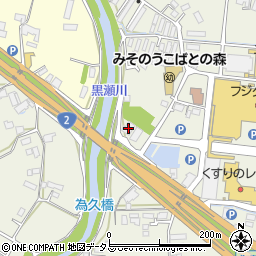 広島県東広島市西条町御薗宇7206周辺の地図