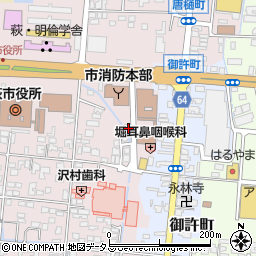 林よしまさ後援会事務所周辺の地図