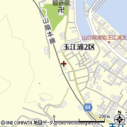 山口県萩市山田玉江浦２区5101周辺の地図