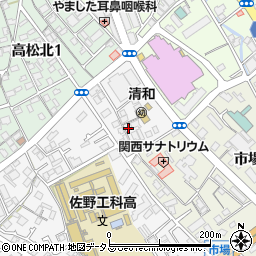 泉佐野法律事務所周辺の地図