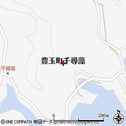 長崎県対馬市豊玉町千尋藻周辺の地図