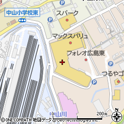 シュープラザフォレオ広島東店周辺の地図