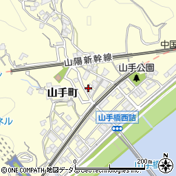広島県広島市西区山手町19-10周辺の地図