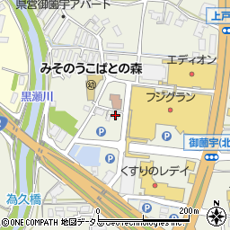 広島県東広島市西条町御薗宇4346周辺の地図