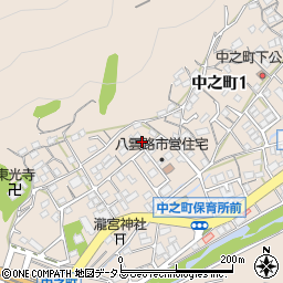 〒723-0003 広島県三原市中之町の地図
