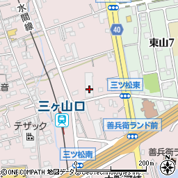 大阪府貝塚市三ツ松633周辺の地図