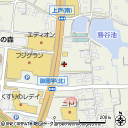 広島県東広島市西条町御薗宇4382-1周辺の地図