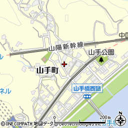 広島県広島市西区山手町19-11周辺の地図