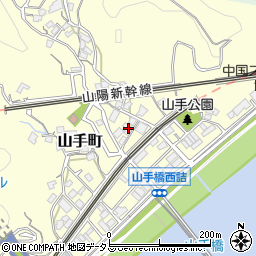 広島県広島市西区山手町19-3周辺の地図