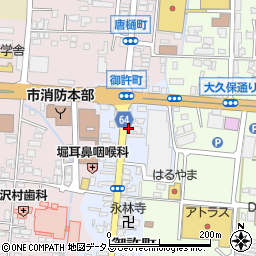 有限会社神南表具店周辺の地図