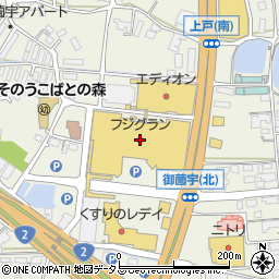フジグラン東広島周辺の地図