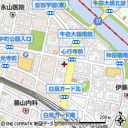 川本尚臣司法書士事務所周辺の地図