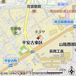 山県自動車周辺の地図
