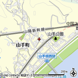 広島県広島市西区山手町19-1周辺の地図