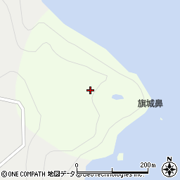 東京都新島村旗城周辺の地図